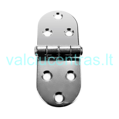 Nerūdijančio plieno lankstas 30 x 80 mm