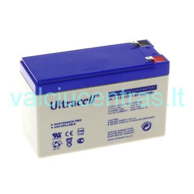 Akumuliatorius ULTRACELL 7Ah 12V