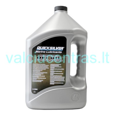 Alyva Mercury OPTIMAX DFI sintetinė, 2T varikliams, 4ltr.