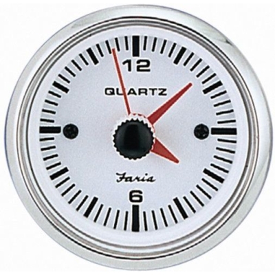 FARIA QUARTZ Laikrodis baltas