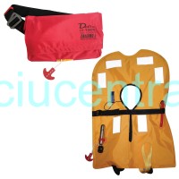 Pripučiama gelbėjimosi liemenė - diržas Delta Manual 150N