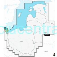 Navionics batimetrinių žemėlapių kortelė