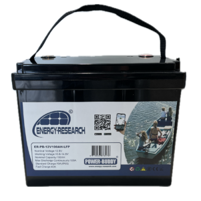 ENERGY RESEARCH POWER BUDDY LITHIUM ACCU 12V/100AH akumuliatorius