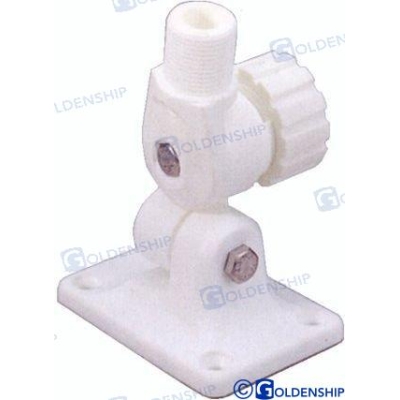 Plastikinis antenos laikiklis 90x64x95 mm 