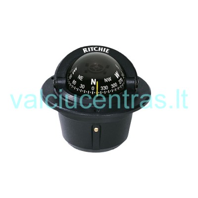 Kompasas RITCHIE F-50 juodas/baltas
