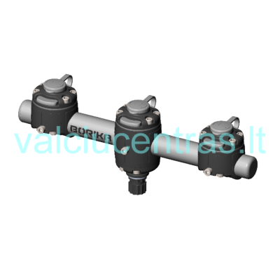 Borika FASTen skersinis su trimis užraktais 350mm Gm350-3