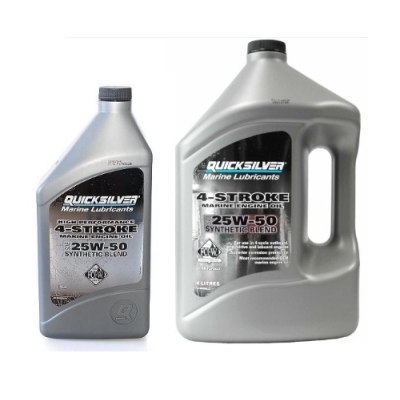 Quicksilver alyva Mercury VERADO SAE 25W-50 4T varikliams 1ltr;4ltr