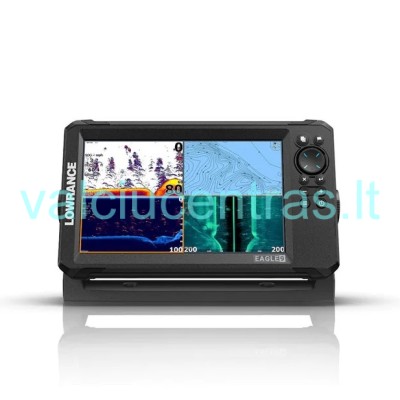 Echolotas Lowrance EAGLE 9 TripleShot + ŽEMĖLAPIAI DOVANŲ