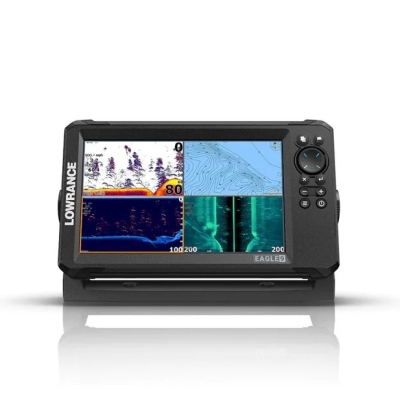 Echolotas Lowrance EAGLE 9 TripleShot + ŽEMĖLAPIAI DOVANŲ