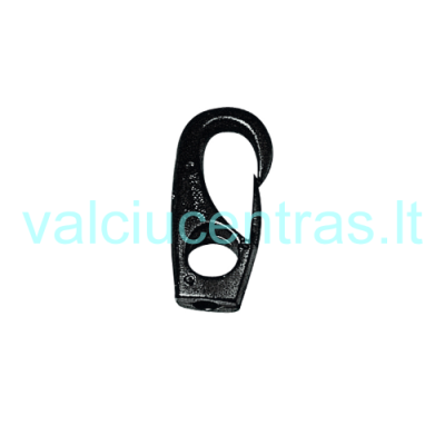 Plastikinis virvės kabliukas Ø12x58mm