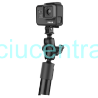 RAM PVC vamzdžio prailginimas su GoPro laikikliu