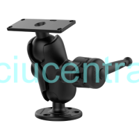 RAM echolotų laikiklis, D dydis, RAM-D-202-25-C-202-KNOB9HU