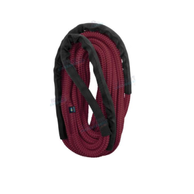 Švartavimosi virvė su kilpa bordo/juoda