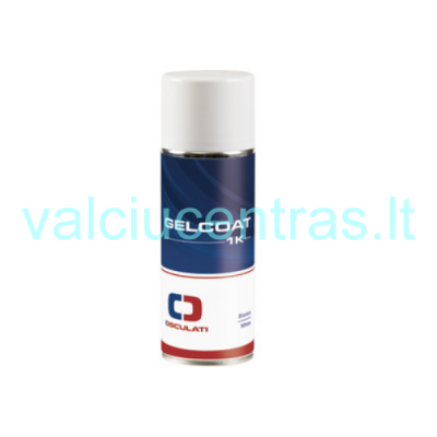 Gelkautas purškiamas baltas 400g