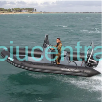 Bombard Explorer 550 RIB valtis (pilkos spalvos)