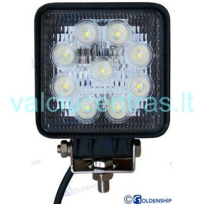 LED denio prožektorius su aliuminio korpusu