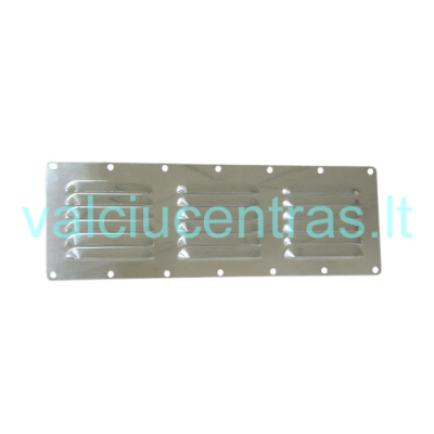 Ventiliacijos grotelės su tinkleliu nuo vabzdžių, 76 x 229 mm