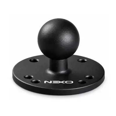 NEXO tvirtinimo pagrindas su 1&Prime; apvaliu rutuliu