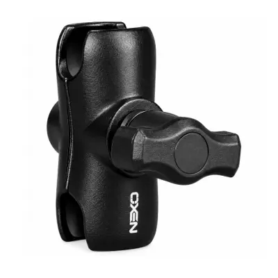 NEXO dvigubas laikiklis su 1&Prime; rutulio jungtimis, 6 cm