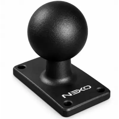 NEXO stačiakampis tvirtinimo pagrindas su 2.25&Prime; rutuliu
