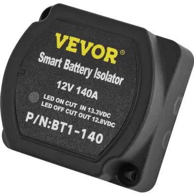 Dviejų akumuliatorių atskyrimo rėlės (VSR) komplektas