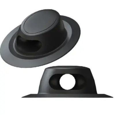 Borika klijuojamas virvės laikiklis