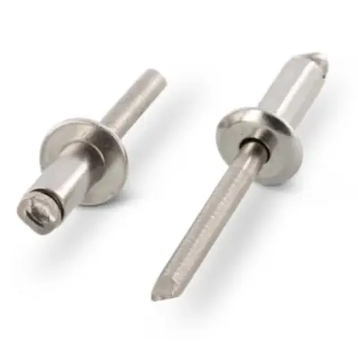 Nerūdijančio plieno kniedė 4x18 mm