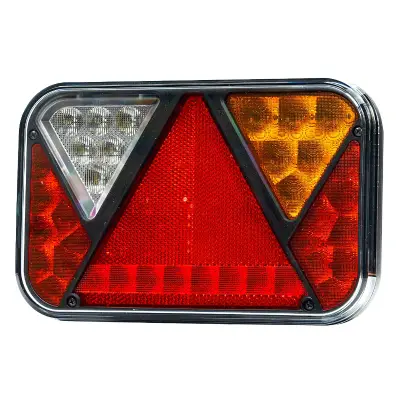 Priekabos galinių LED žibintų komplektas 12V 5 PIN