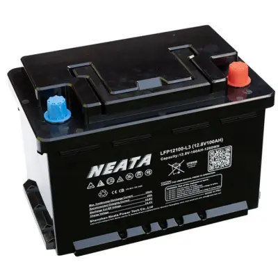 NEATA 12V/100Ah 12.8V LITHIUM akumuliatorius BT su pašildymu