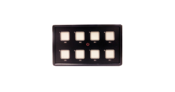 8-switch panel