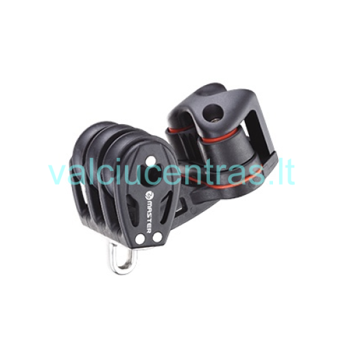 Cubicle Rope Blockers Master triple block with shackle