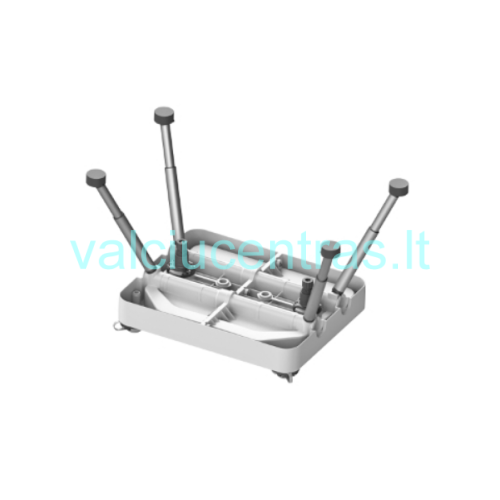 Borika FAST table made of polyamide