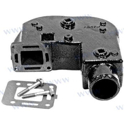 Išmetimo kolektoriaus alkūnė Mercruiser varikliams