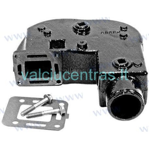 Išmetimo kolektoriaus alkūnė Mercruiser varikliams