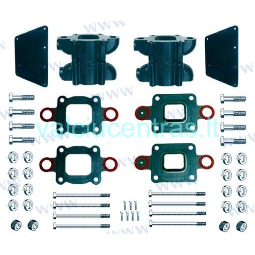 Išmetimo sistemos komplektas Mercruiser V8 varikliams