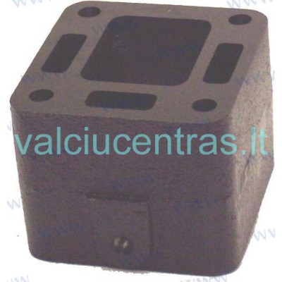 Exhaust manifold elbow riser kit for Mercruiser engines