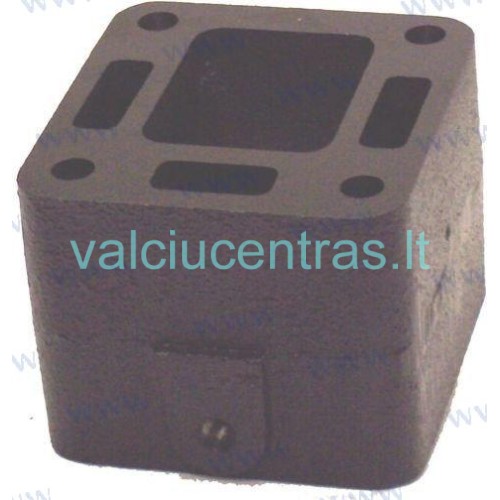 Išmetimo kolektoriaus alkūnės paaukštinimo komplektas Mercruiser varikliams Išmetimo kolektoriaus alkūnės paaukštinimo komplektas Mercruiser varikliams