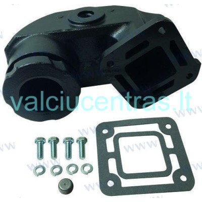 Exhaust manifold elbow for Volvo Penta/OMC engines