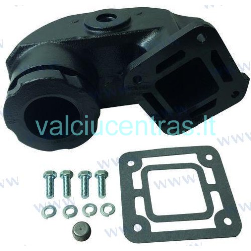 Išmetimo kolektoriaus alkūnė Volvo Penta/OMC varikliams