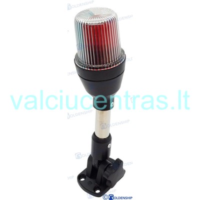 Trispalvė navigacinė šviesa 25cm