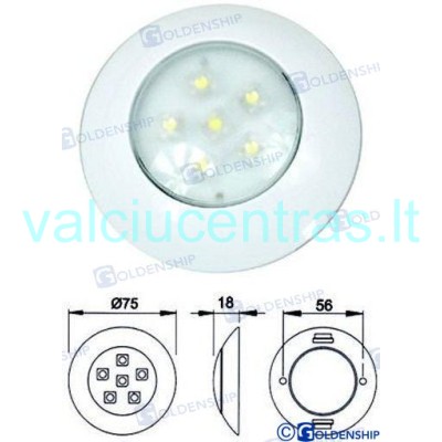 Round LED luminaire No. 2