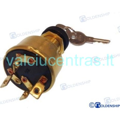 Ignition lock 4-pole