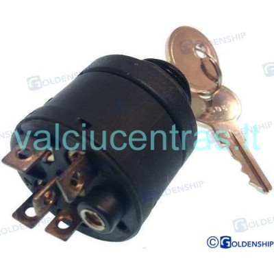 Ignition lock 6-pole