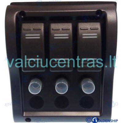 Jungiklių skydelis 110 x 130mm