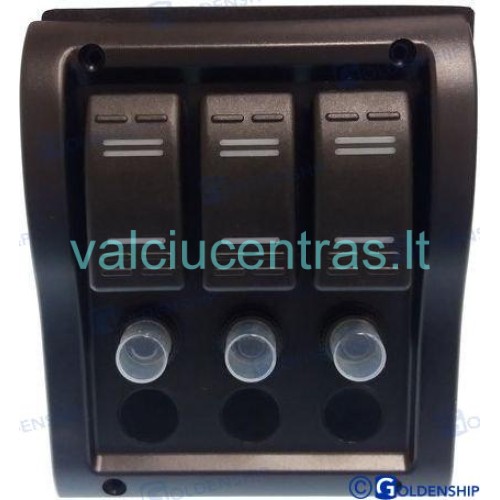 Jungiklių skydelis 110 x 130mm