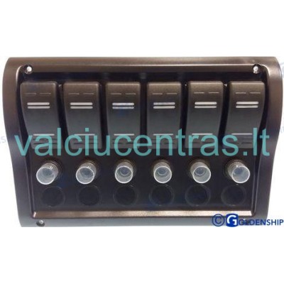 Jungiklių skydelis 110 x 190mm