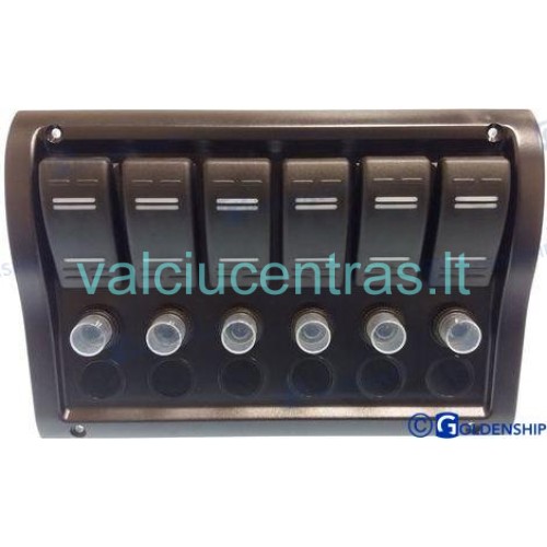 Jungiklių skydelis 110 x 190mm