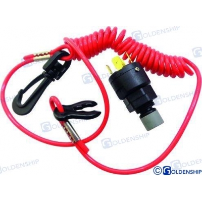 Stop raktas su jungikliu 12V
