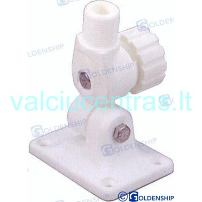 Plastikinis antenos laikiklis 90x64x95 mm 