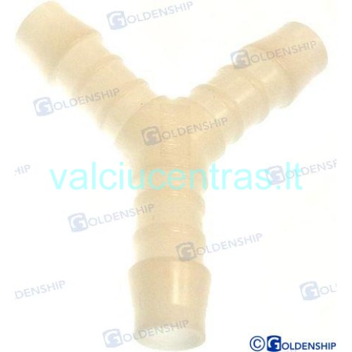 Trišakis plastikinis vamzdelis Trišakis plastikinis vamzdelis